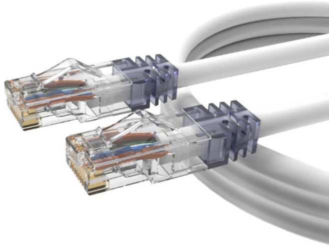 MYBESTFRIEND Panduit CAT.6A 23AWG 訂製網路線, 白色, 1個, 15m