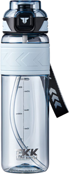 TKK 邁越運動水壺 Tritan, 潮汐藍, 1L, 1個