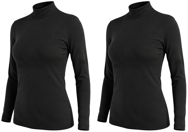 GIAT 吉亞特 女款膠原蛋白蓄熱保暖衣 立領款 台灣製 83747122 2件