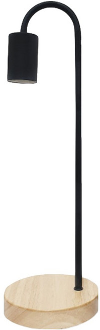 Blooming 朗西 桌燈 60W, 黑色燈體