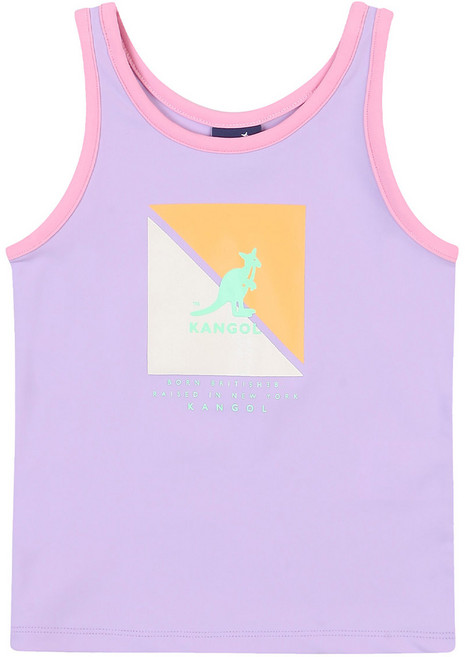 캉골키즈 아동용 스퀘어 로고 프린트 워터스포츠 슬리브리스 PB 0002