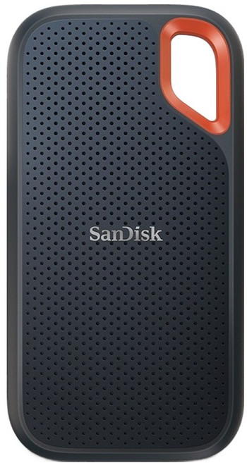 샌디스크 익스트림 포터블 외장 SSD e61, 2TB, 블랙