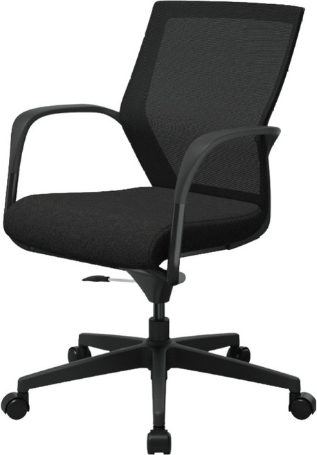 시디즈 아이블 책상 높이조절형 의자 방문설치, 블랙 + 차콜