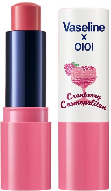 바세린 립 테라피 컬러 플러스 케어, 4.2g, 1개, 크랜베리 코스모폴리탄