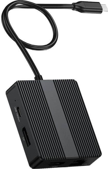 아이노트 모니터 듀얼 출력 7 in 1 C타입 멀티 USB허브 CH70P