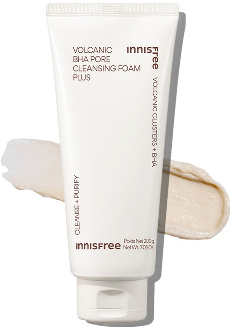 이니스프리 화산송이 바하 모공 클렌징폼 플러스, 200g, 1개