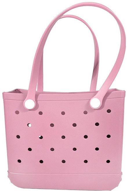 더자카 다용도 EVA 실리콘 목욕바구니, 핑크