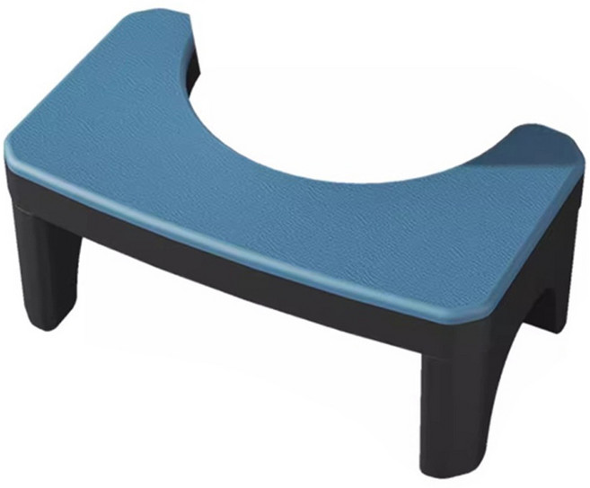 더자카 욕실 변기 발 받침대, 블루