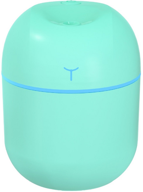 안이네 미니 차량용 가정용 가습기 220ml, 그린, SD03