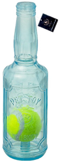 딩동펫 강아지 말랑 소프트 삑삑이 TPR 비어볼 장난감, 블루, 1개