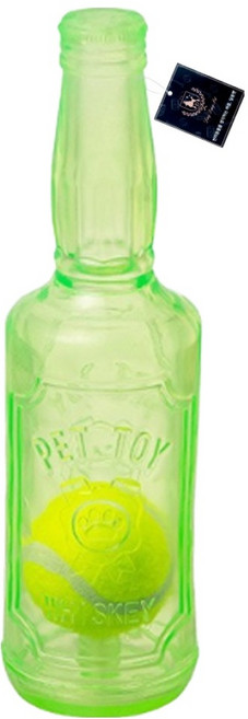 딩동펫 강아지 말랑 소프트 삑삑이 TPR 비어볼 장난감, 그린, 1개