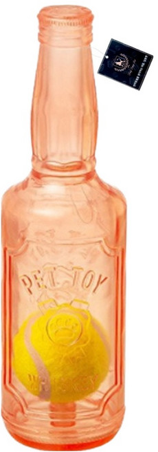 딩동펫 강아지 말랑 소프트 삑삑이 TPR 비어볼 장난감, 핑크, 1개