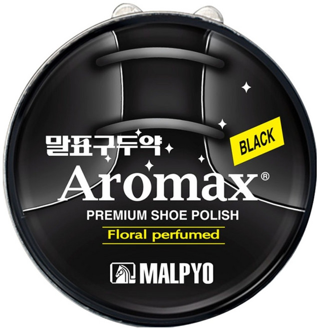 말표 아로맥스 캔 고체 구두약