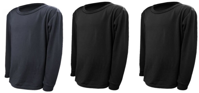 GIAT 吉亞特 女款 極暖5.5度C刷毛圓領保暖衣3件組