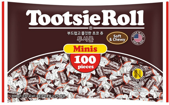 투시롤 초코츄, 1개, 300g