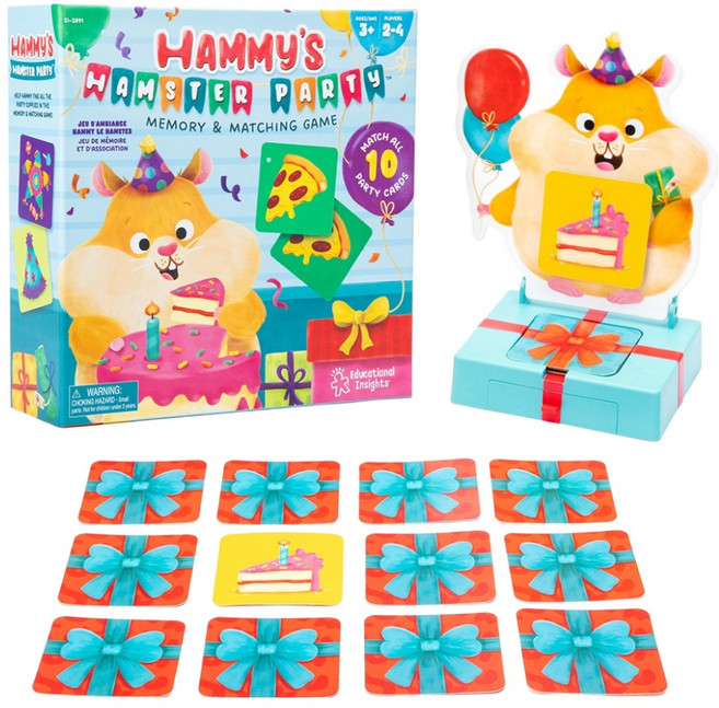 에듀케이셔널인사이츠 해미의 메모리 게임 EDI2891, 1개, 혼합색상