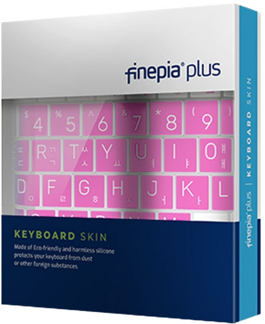 파인피아 애플 맥북에어 13.3 / 맥북 에어 M1 / A2179 / A2337용 마카롱 문자인쇄키스킨, 핑크, 1개