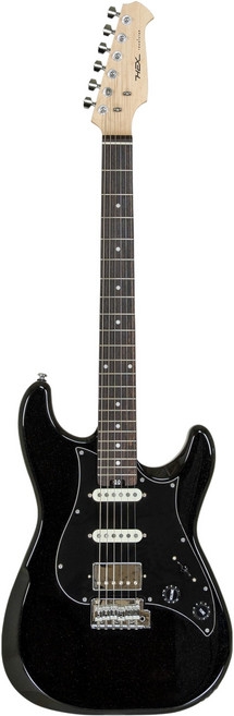 헥스 입문용일렉기타, E100 TRD, G MBK + 유광 메탈릭 블랙, 1개