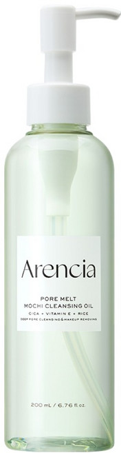 Arencia 毛孔融化麻糬卸妝油, 1個, 200ml