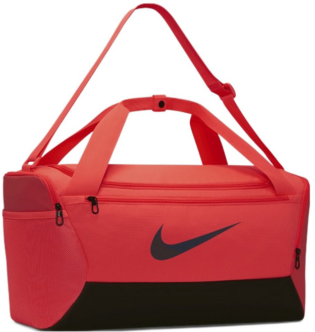 나이키 브라질리아 9.5 트레이닝 스포츠 더플백 DM397, 레드(DM3976-804), 1개