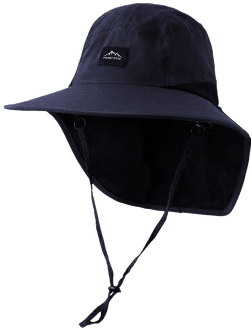 디스티프 캠핑 낚시용 아웃도어 넥커버 모자, 딥네이비