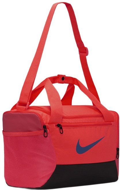나이키 브라질리아 9.5 트레이닝 스포츠 더플백 DM397, 레드(DM3977-804), 1개