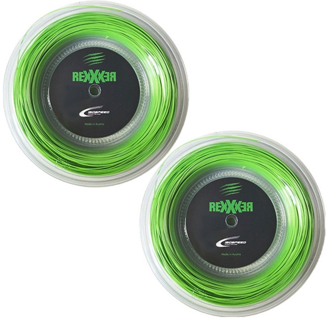 ISOSPEED 網球線 REXXXER, 2個, 綠色