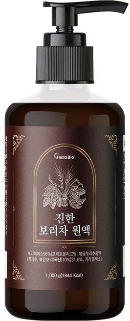 헬로바이오 진한 보리차 원액, 1kg, 1개