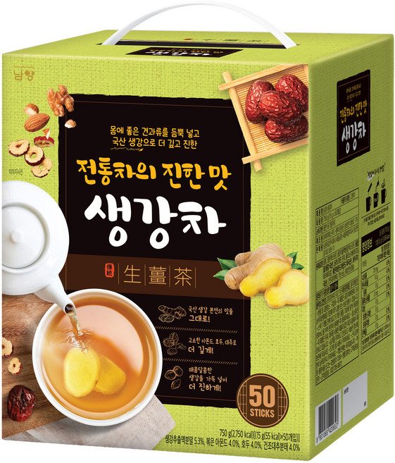 남양유업 전통차의 진한 맛 생강차, 15g, 50개입, 1개