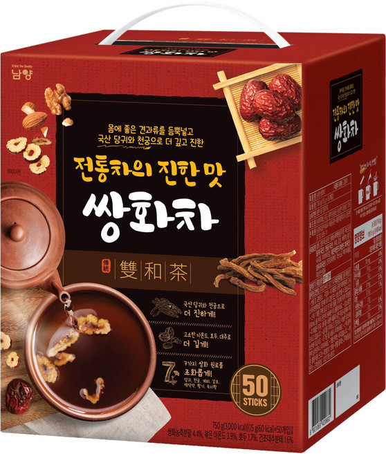 남양유업 전통차의 진한 맛 쌍화차, 1개, 50개입, 15g