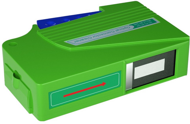 인네트워크 광패치코드 광케이블 커넥터 어댑터 포트 접점 클리너 IN-OC550, 초록, 1개, 125mm