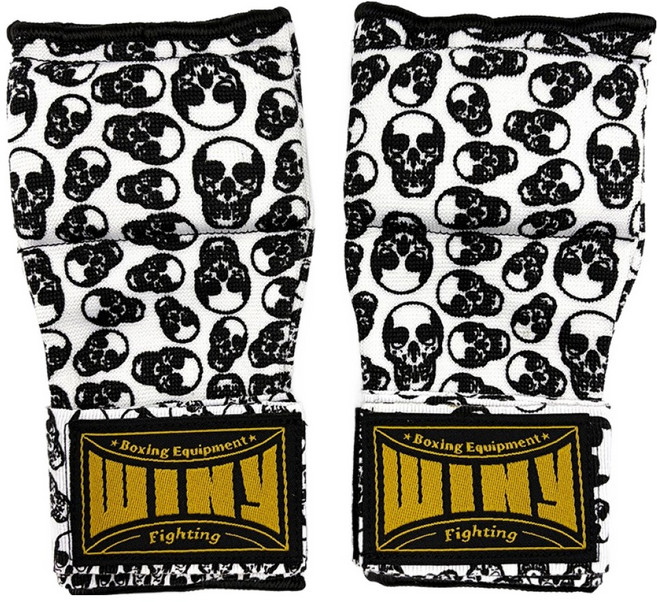 위니 복싱 이지핸드랩 양손착용 세트, 해골, 1세트