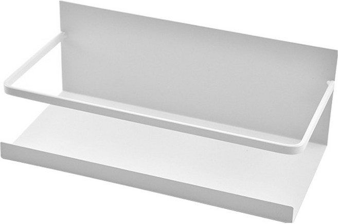 깨비다 자석 부착식 선반, 화이트, 1개