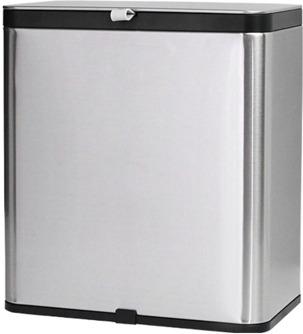 라임올리브 S198 벽걸이 음식물 쓰레기통 3L, 실버, 1개