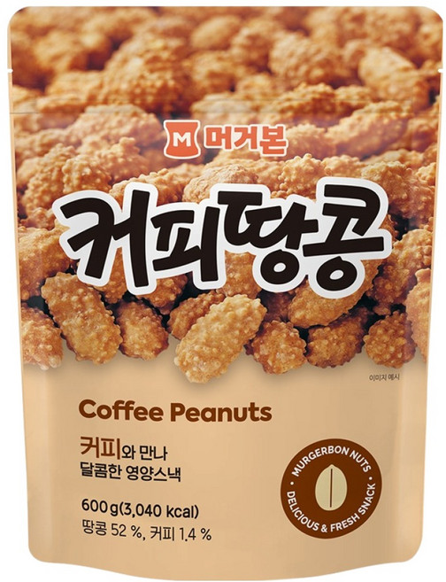 머거본 커피땅콩, 1개, 600g