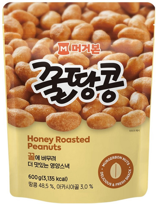 머거본 꿀땅콩, 600g, 1개