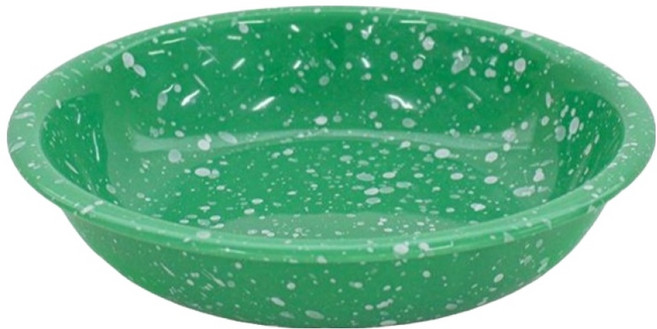 TOMATOMS 新復古陶瓷小吃麵碗, 綠色, 1個