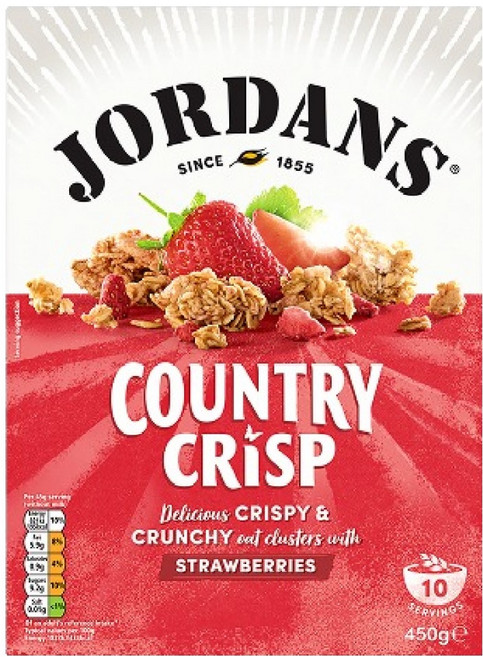 조단스 크리스피 그래놀라 딸기, 450g, 1개