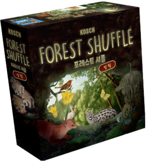 asmodee 森林洗牌探險桌遊, 1個