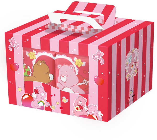 스낵스 케어베어 스윗롤솜사탕 16p, 64g, 1개