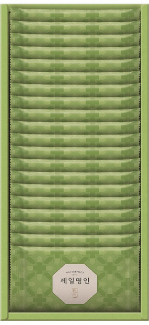 CJ 第一名人 韓國國產小麥抹茶威化夾心餅, 160g, 1個