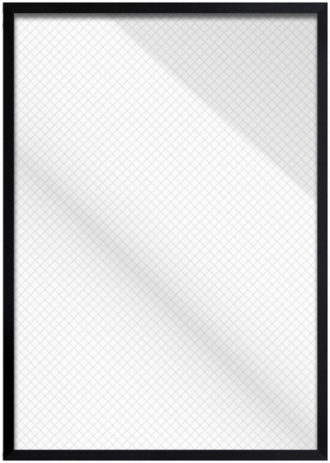 빌라드하우스 프리미엄 알루미늄 액자, 1개, 02 블랙 무광