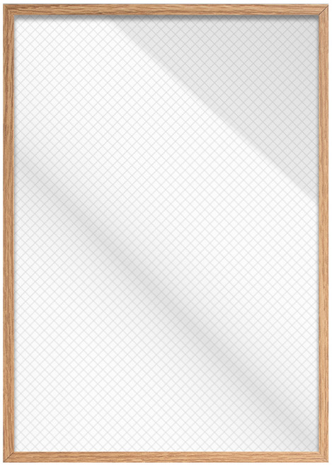 VillaDeHouse 高級鋁製相框, 1個, 06 橡木霧面