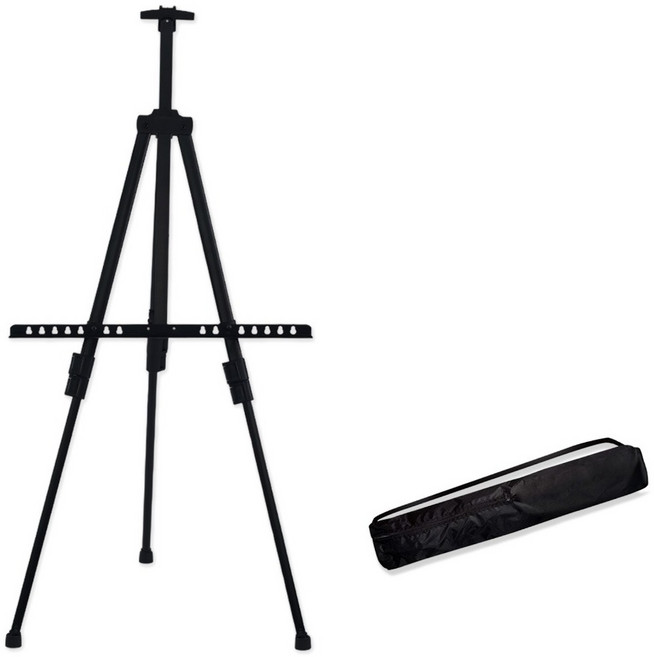 아트조이 야외스케치 전시 미술 드로잉용 접이식 삼각 휴대용 이젤