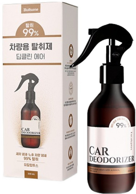 불스원 차량용 탈취제 딥클린 에어 유칼립투스 향, 200ml, 1개