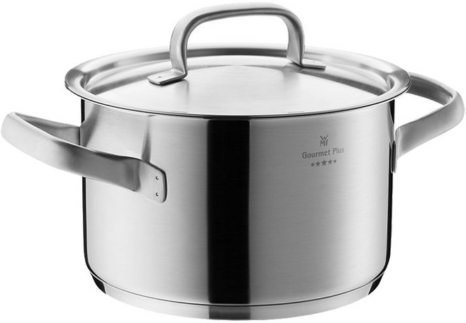 WMF Gourmet Plus 高身湯鍋 3.9L, 不鏽鋼色, 1個, 20cm