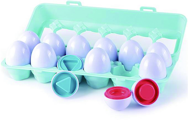 INFUNBEBE Magic Infun 雞蛋12形狀配對遊戲組