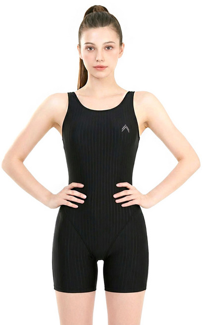 쿠기어드벤쳐 여성용 3부 반전신 실내수영복 KZ-WO005