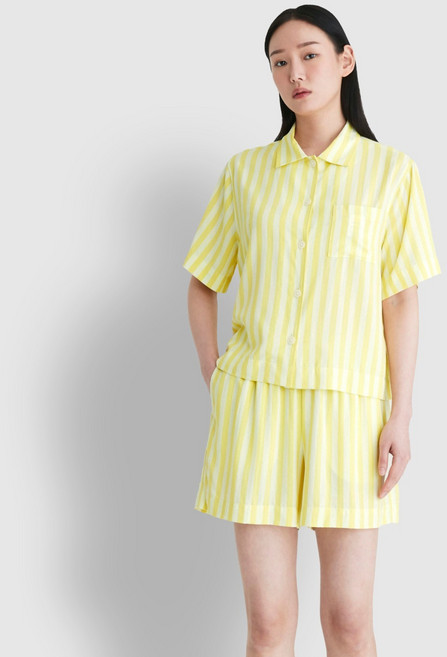 JAJU 여성용 리오셀 3부 파자마 상의 하의