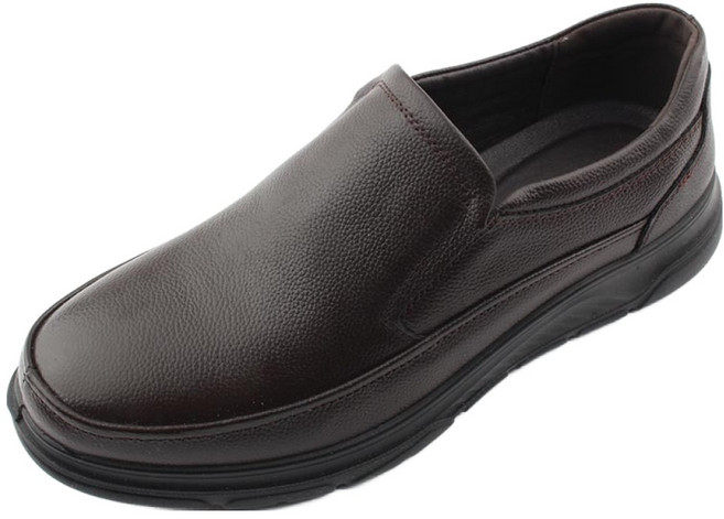 Retro Mood 247 男士天然牛皮鬆緊帶壓紋舒適鞋 RM-512